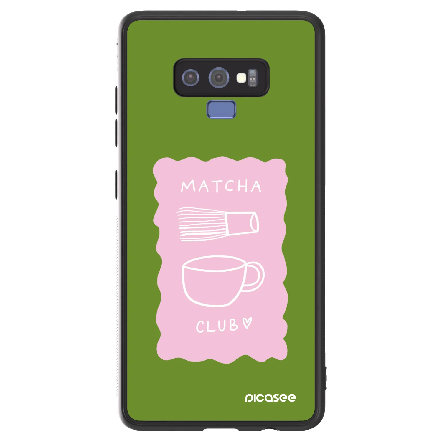 Picasee ULTIMATE CASE pro Samsung Galaxy Note 9 N960F - Matcha club