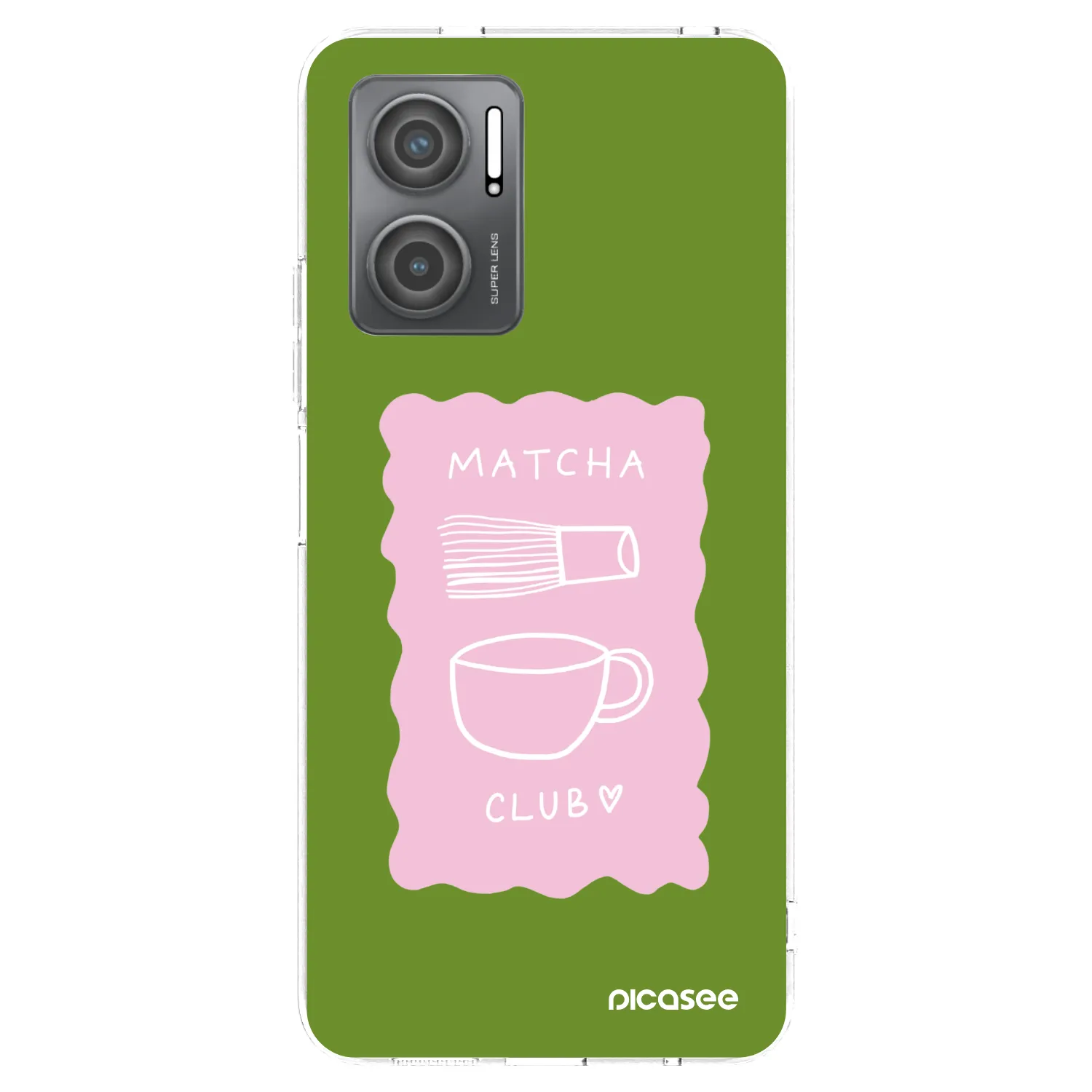 Picasee silikonový průhledný obal pro Xiaomi Redmi 10 5G - Matcha club
