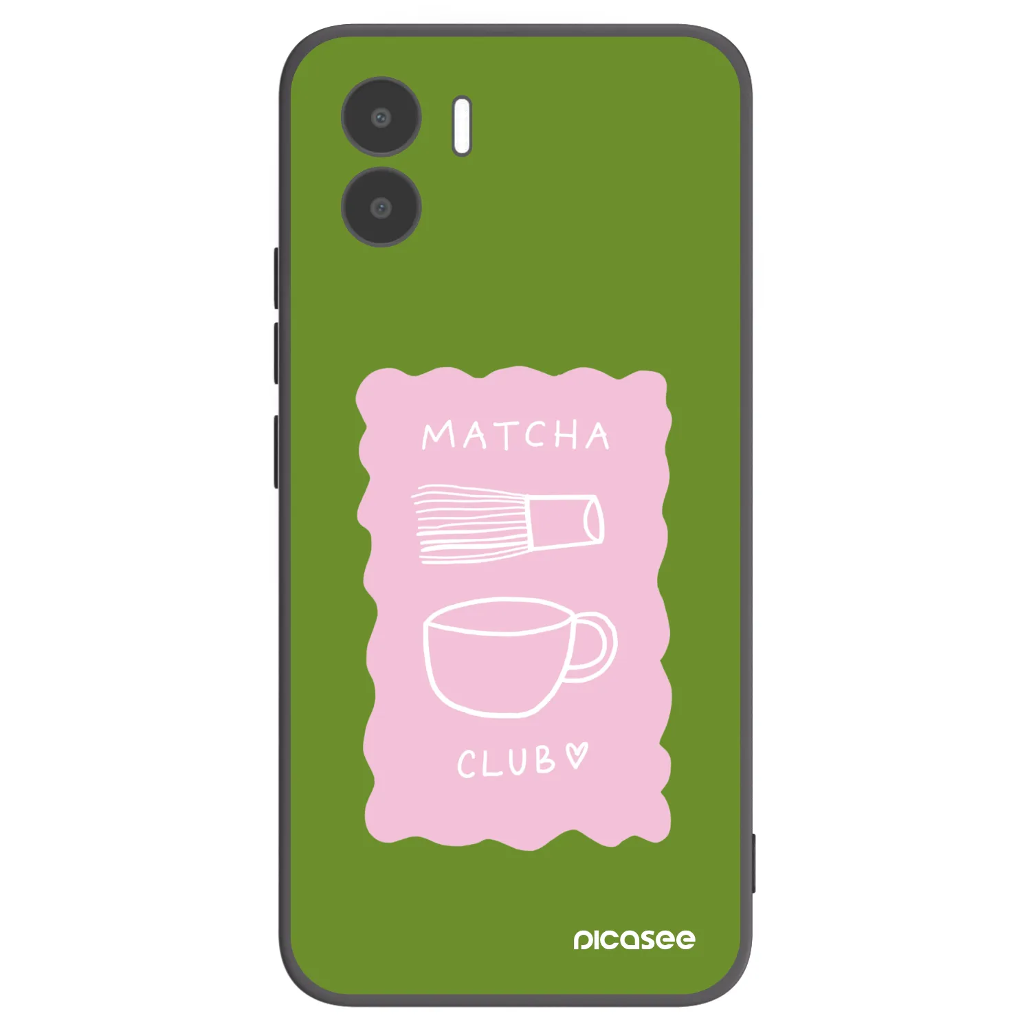 Picasee silikonový černý obal pro Xiaomi Redmi A1 - Matcha club