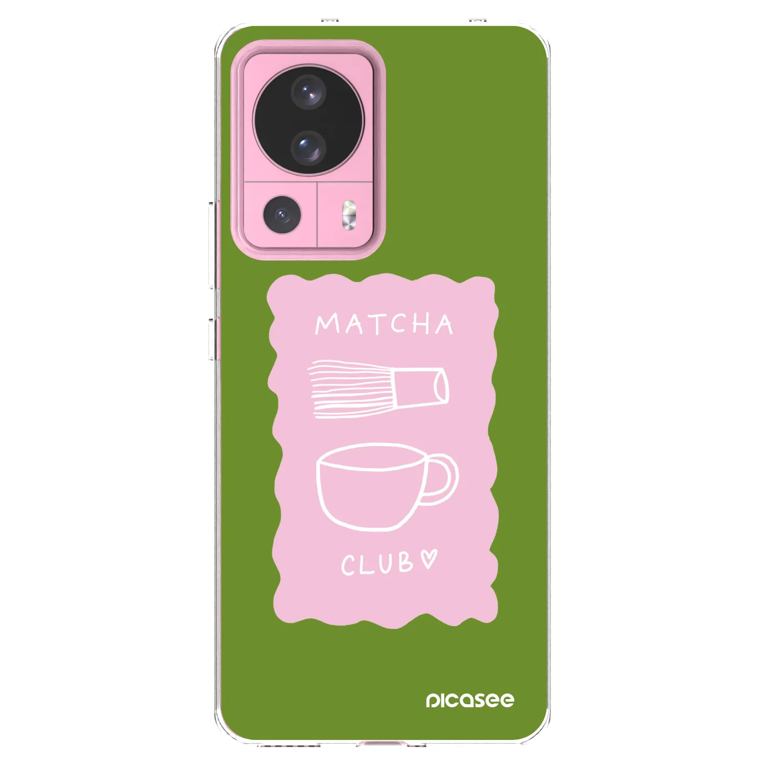 Picasee silikonový průhledný obal pro Xiaomi 13 Lite - Matcha club