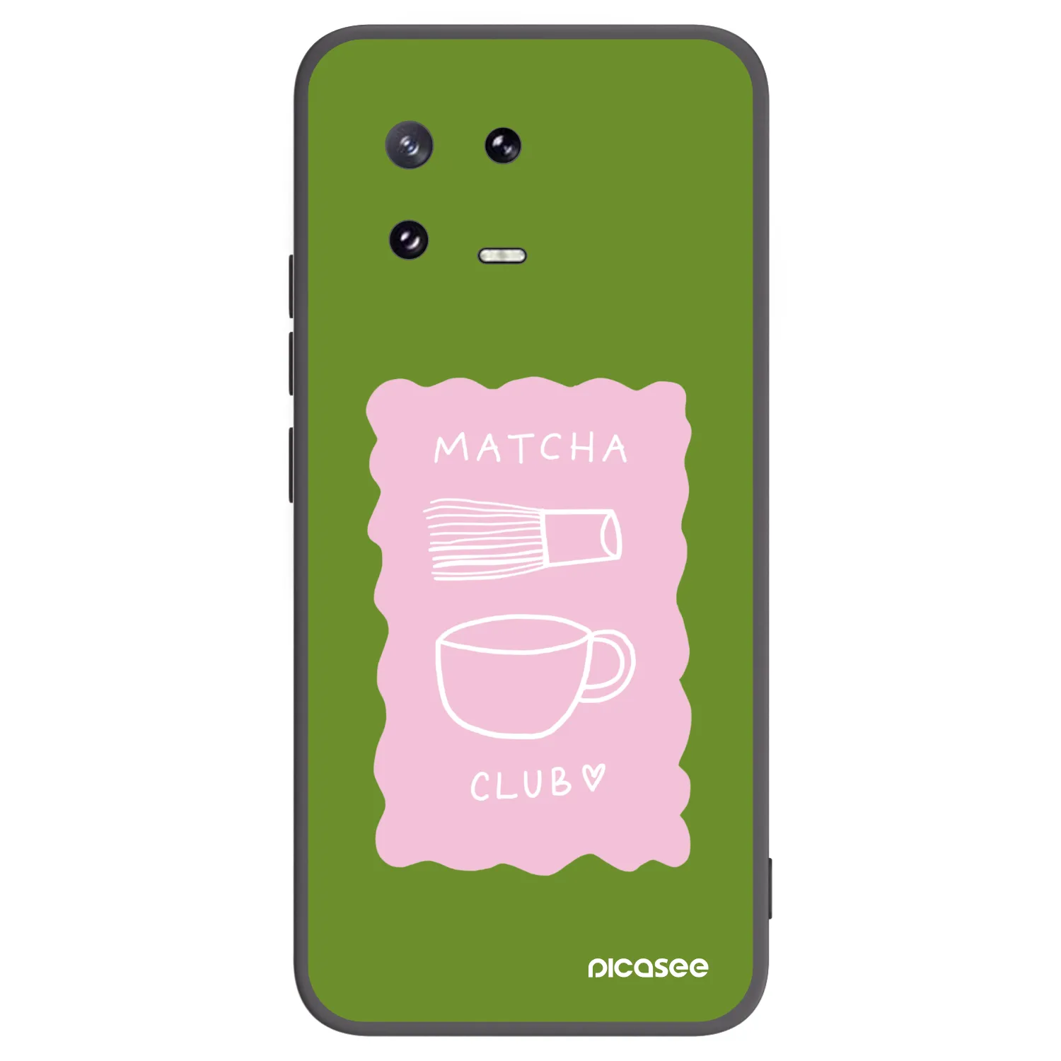 Picasee silikonový černý obal pro Xiaomi 13 Pro - Matcha club