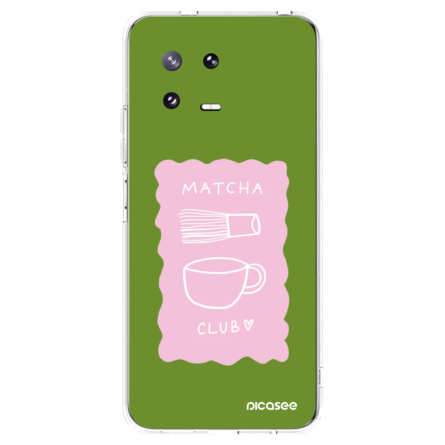 Picasee silikonový průhledný obal pro Xiaomi 13 Pro - Matcha club