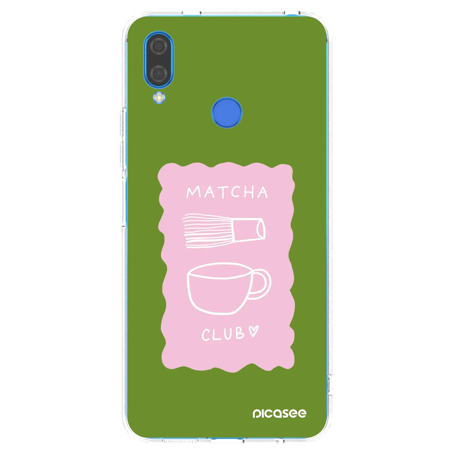 Picasee silikonový průhledný obal pro Huawei Nova 3i - Matcha club