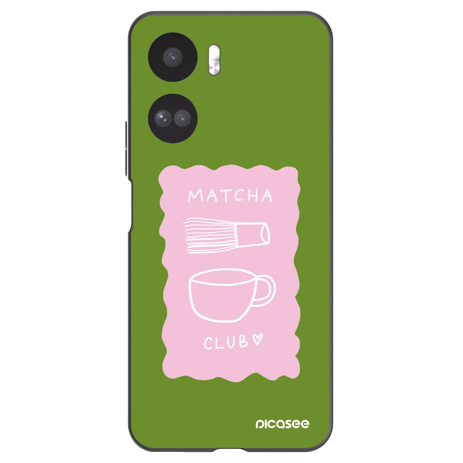Picasee silikonový černý obal pro Honor 90 Lite 5G - Matcha club