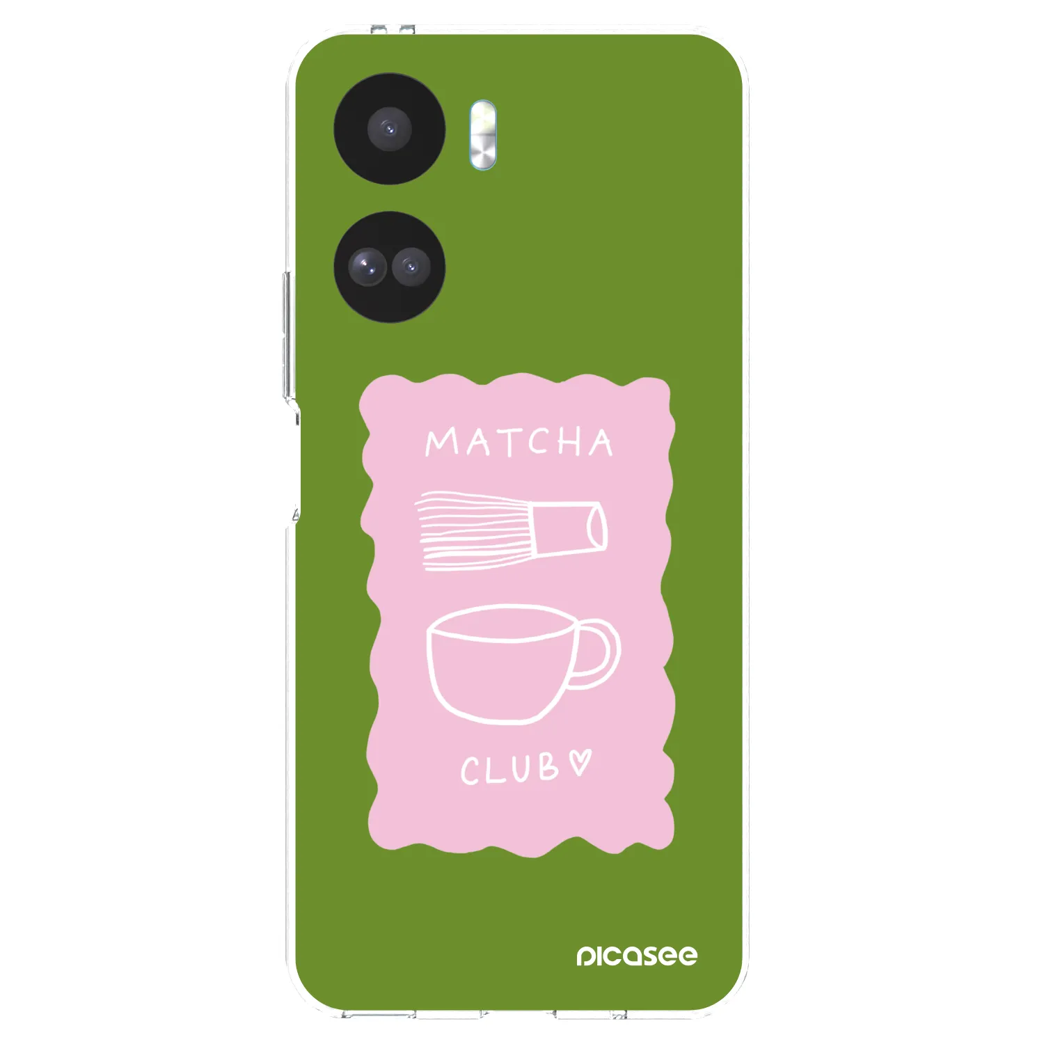 Picasee silikonový průhledný obal pro Honor 90 Lite 5G - Matcha club