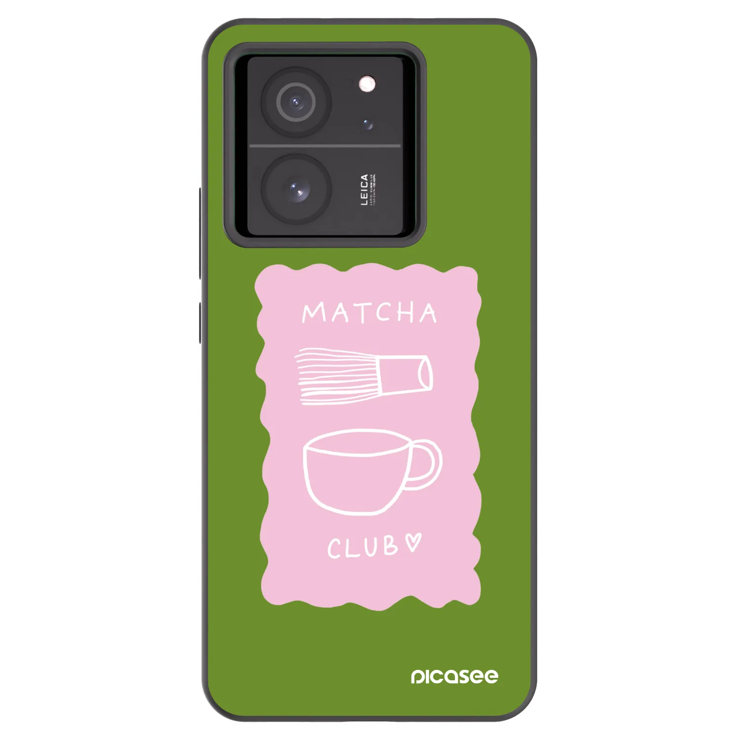 Picasee silikonový černý obal pro Xiaomi 13T - Matcha club