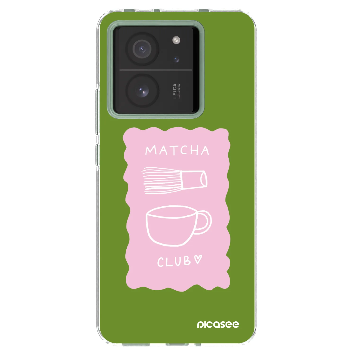 Picasee silikonový průhledný obal pro Xiaomi 13T - Matcha club