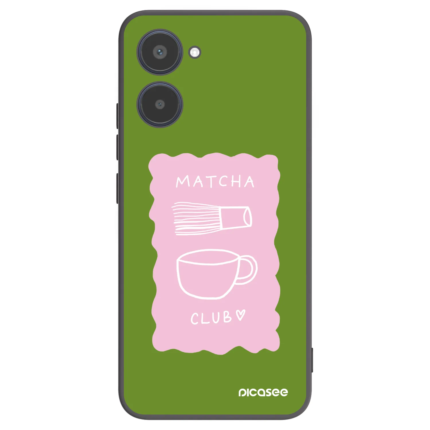 Picasee silikonový černý obal pro Realme 10 4G - Matcha club