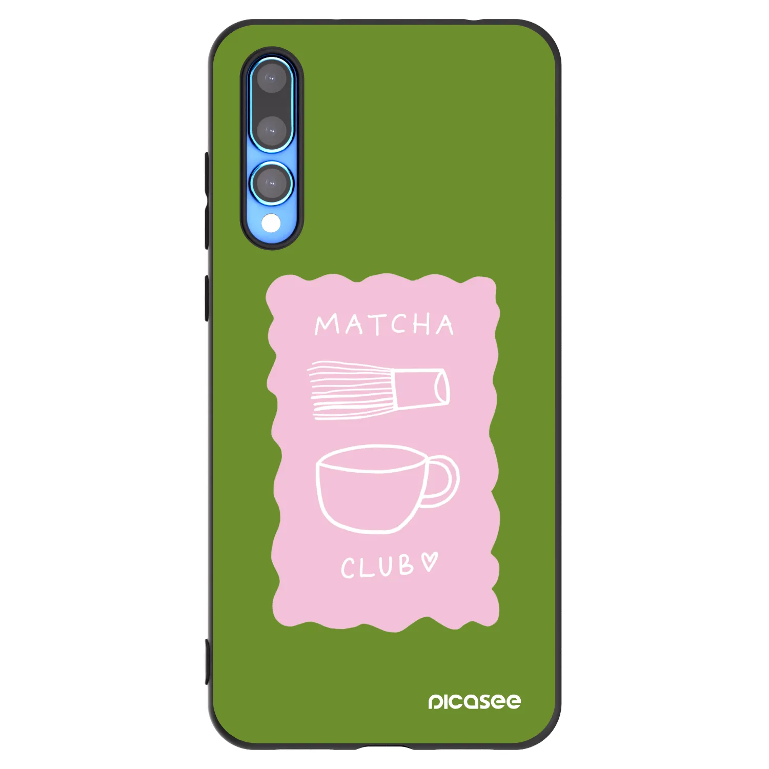 Picasee silikonový černý obal pro Huawei P20 Pro - Matcha club