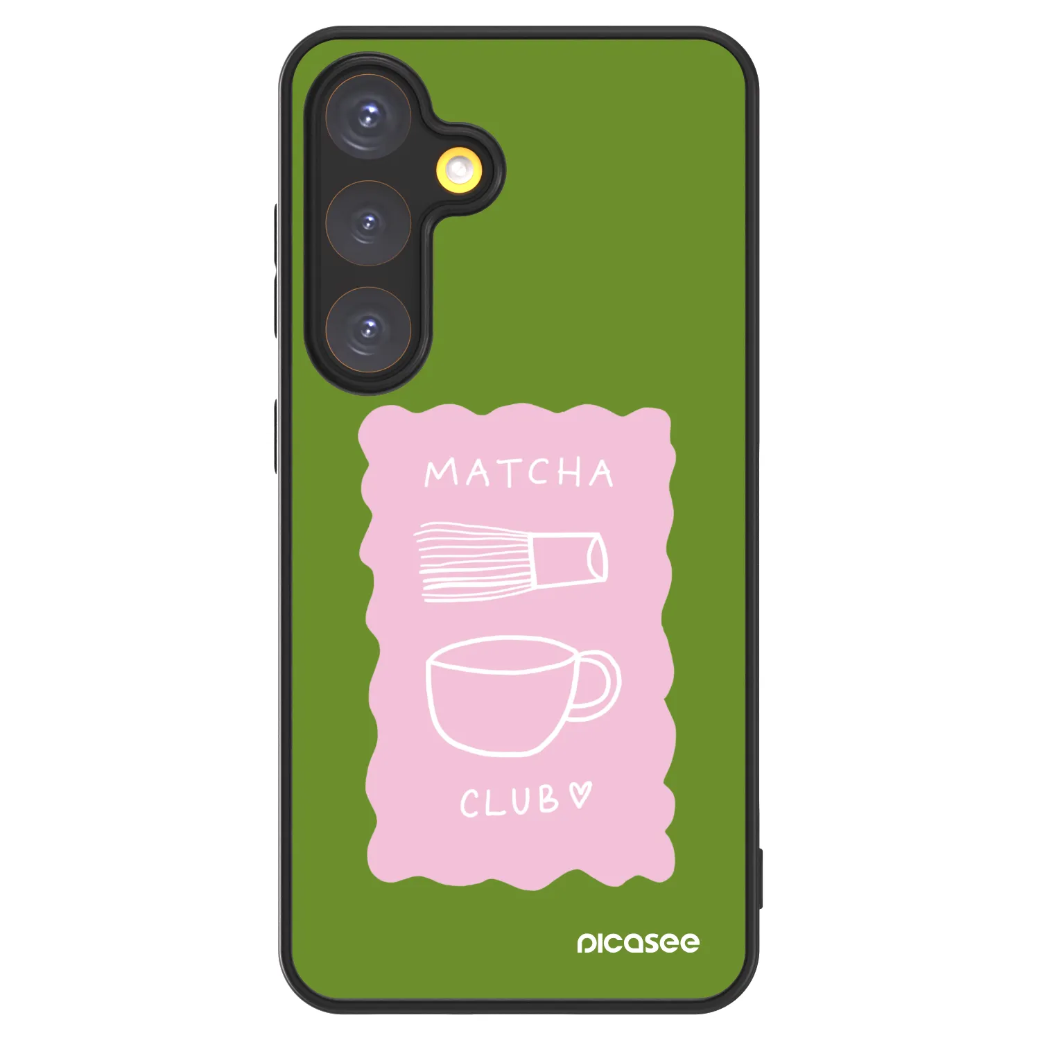 Picasee ULTIMATE CASE pro Samsung Galaxy S24 S921B 5G - Matcha club