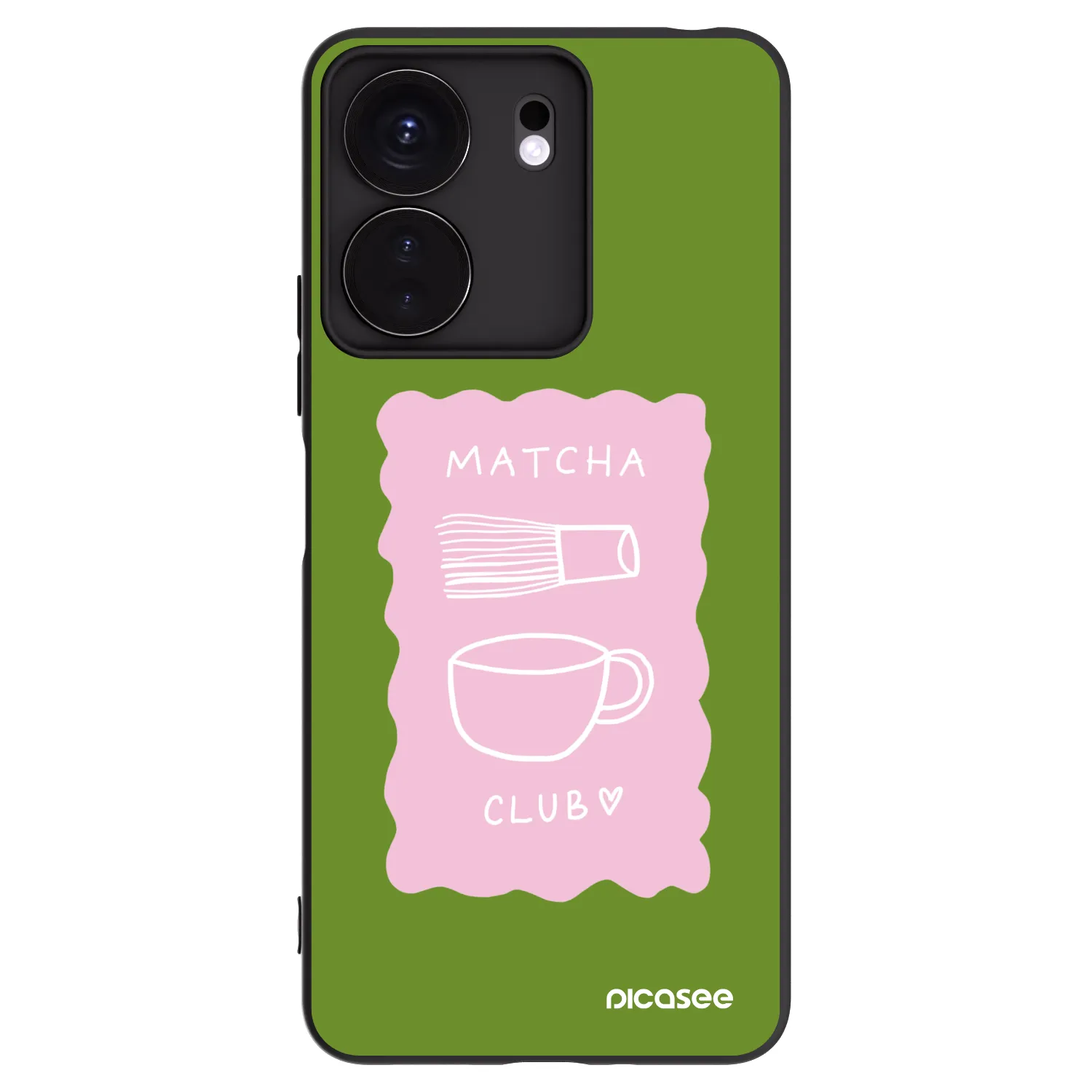 Picasee silikonový černý obal pro Xiaomi Redmi 13C 4G - Matcha club