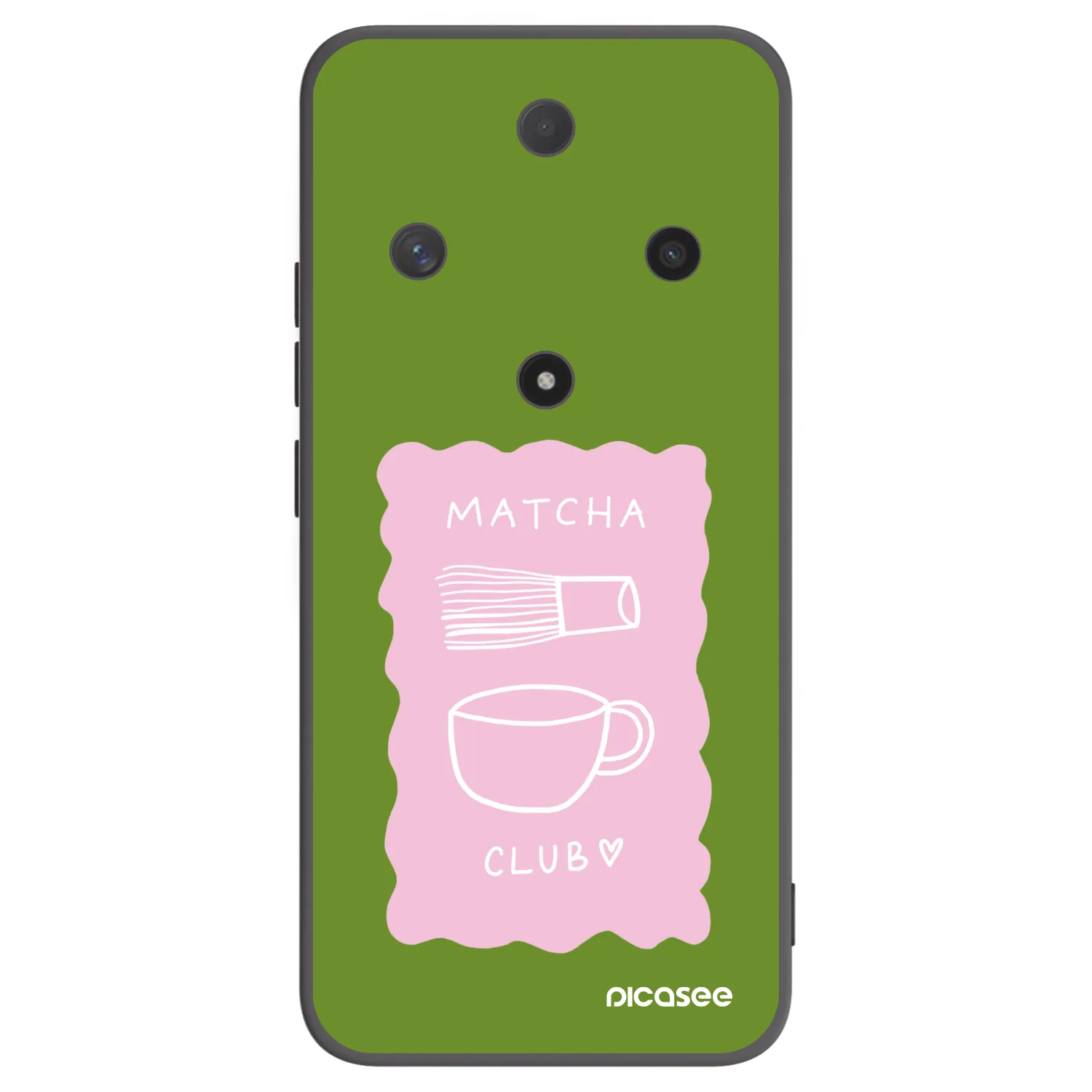 Picasee silikonový černý obal pro Honor Magic6 Lite 5G - Matcha club