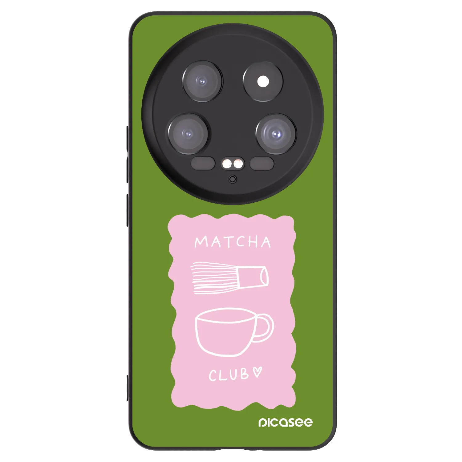 Picasee silikonový černý obal pro Xiaomi 14 Ultra - Matcha club