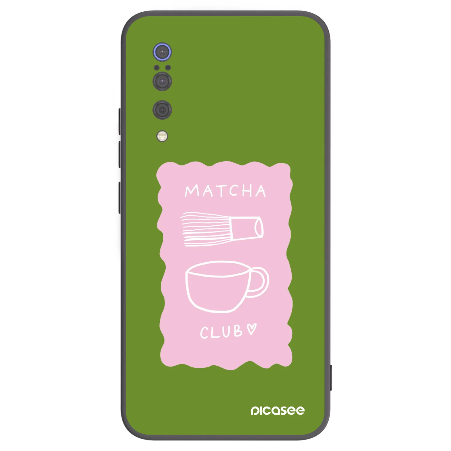Picasee silikonový černý obal pro Xiaomi Mi 9 - Matcha club