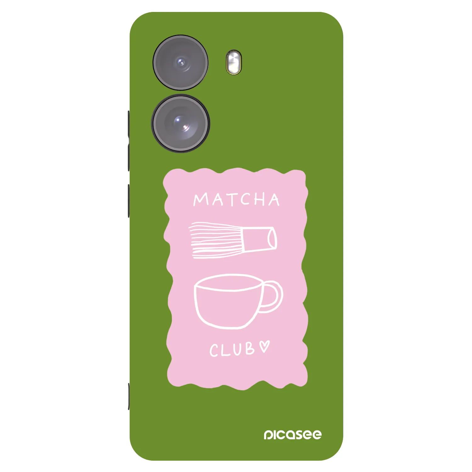 Picasee silikonový černý obal pro Xiaomi Poco X7 - Matcha club