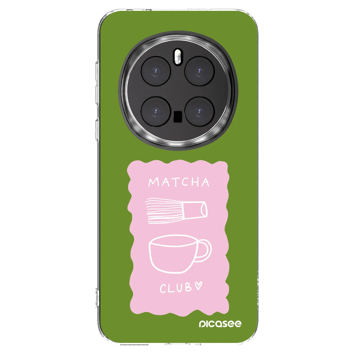 Picasee silikonový průhledný obal pro Honor Magic7 Pro 5G - Matcha club