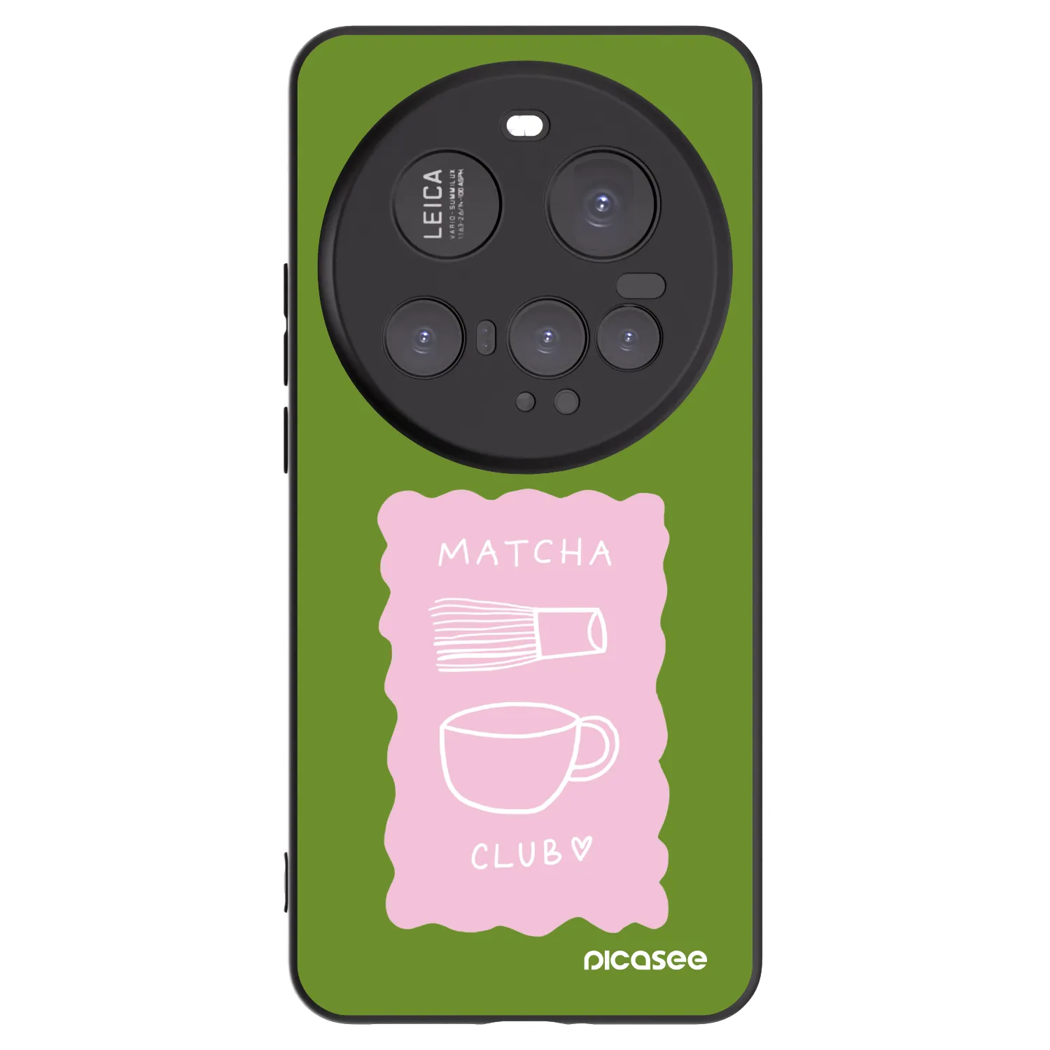 Picasee silikonový černý obal pro Xiaomi 15 Ultra - Matcha club