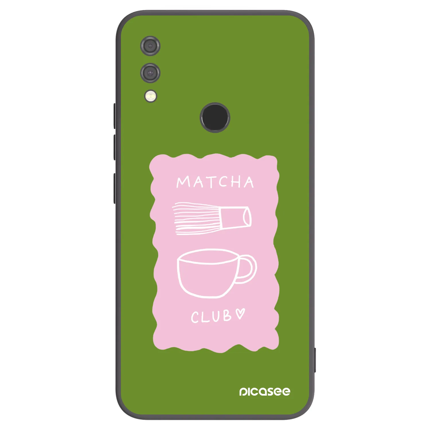 Picasee silikonový černý obal pro Xiaomi Redmi Note 7 - Matcha club