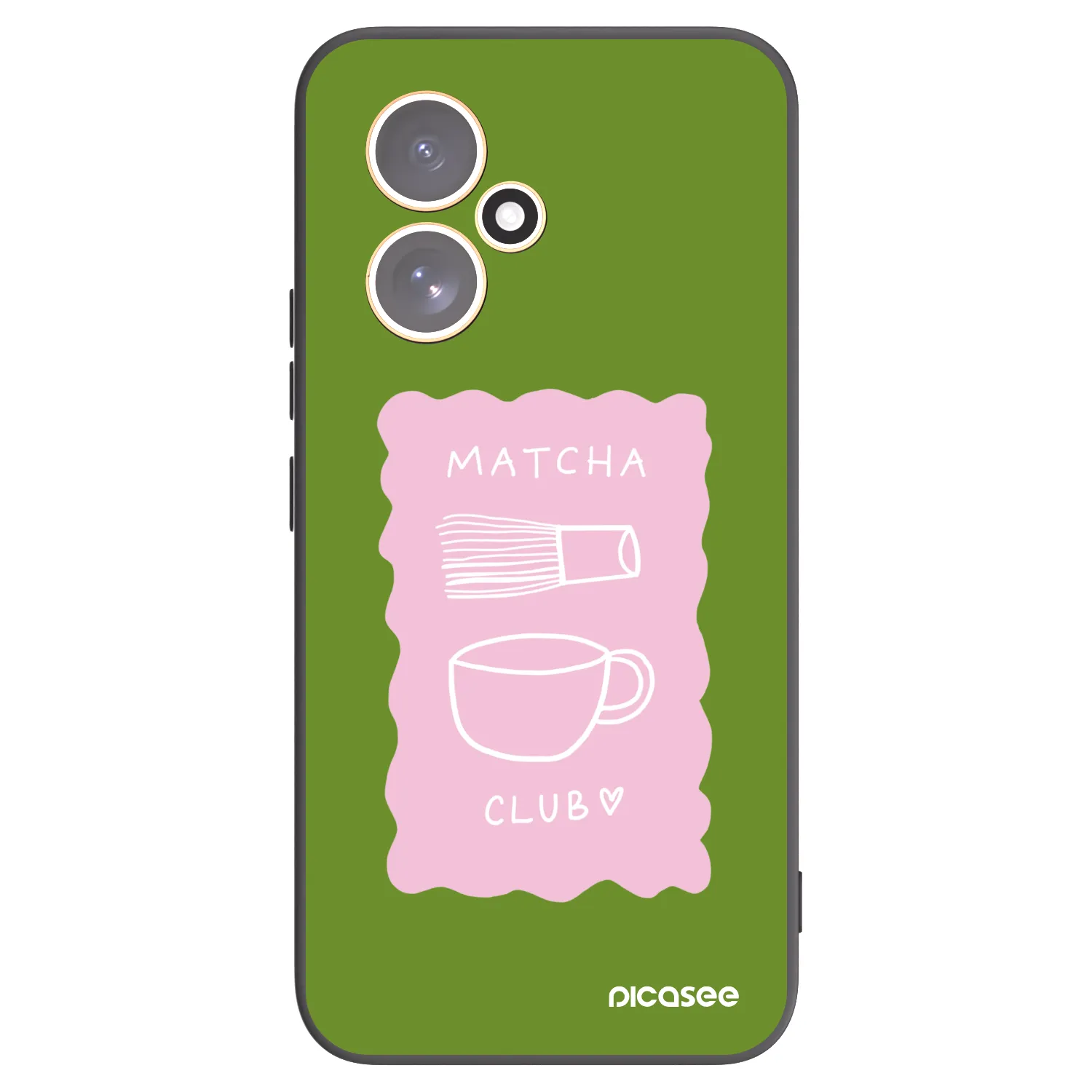 Picasee silikonový černý obal pro Honor 400 5G - Matcha club