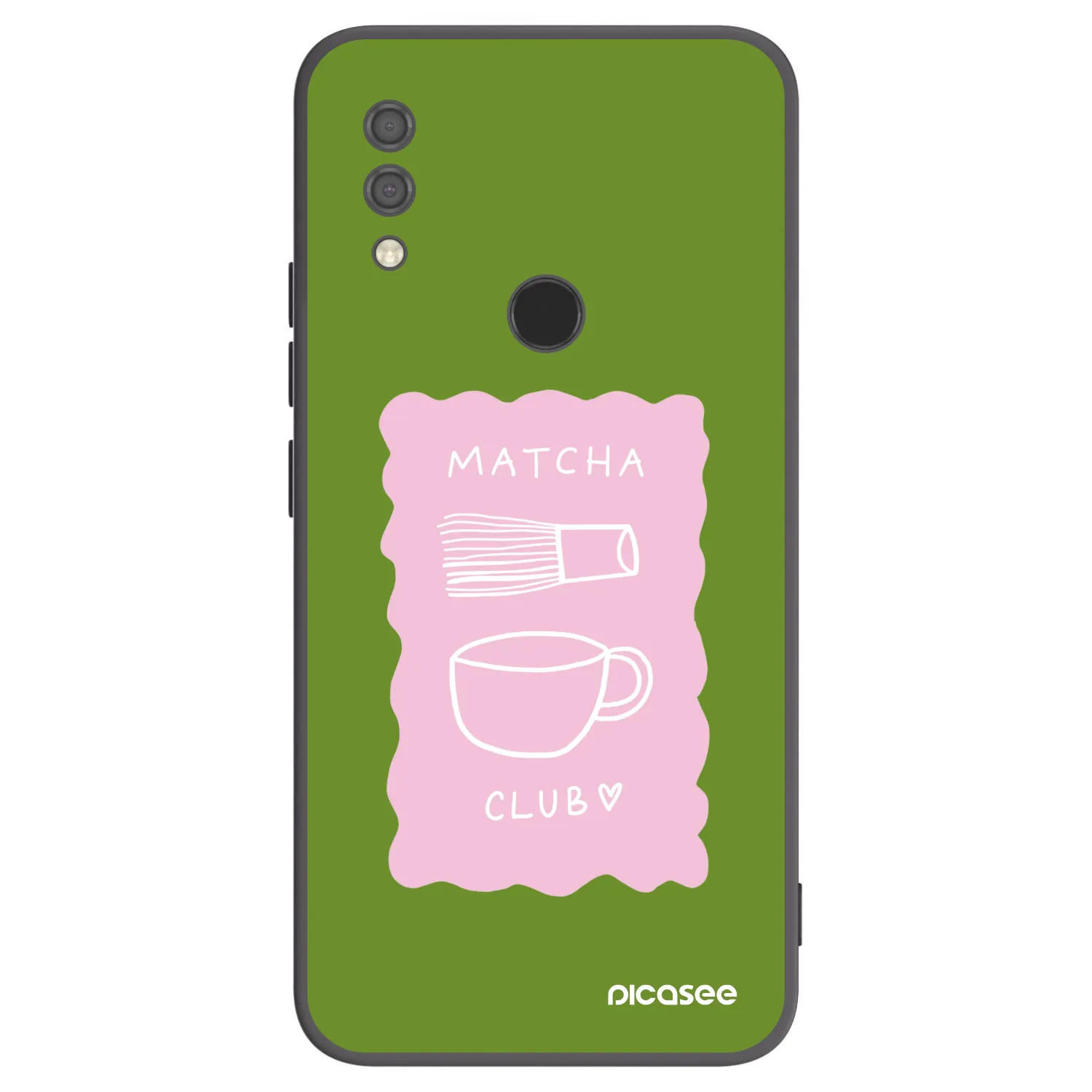 Picasee silikonový černý obal pro Xiaomi Redmi 7 - Matcha club