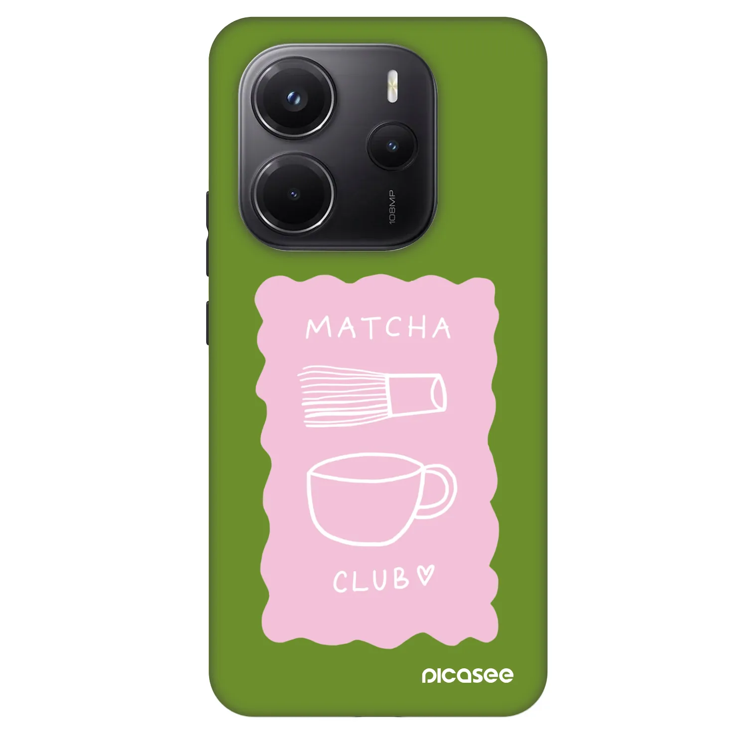 Picasee Fashion Case pro Xiaomi Redmi Note 14 5G - Matcha club