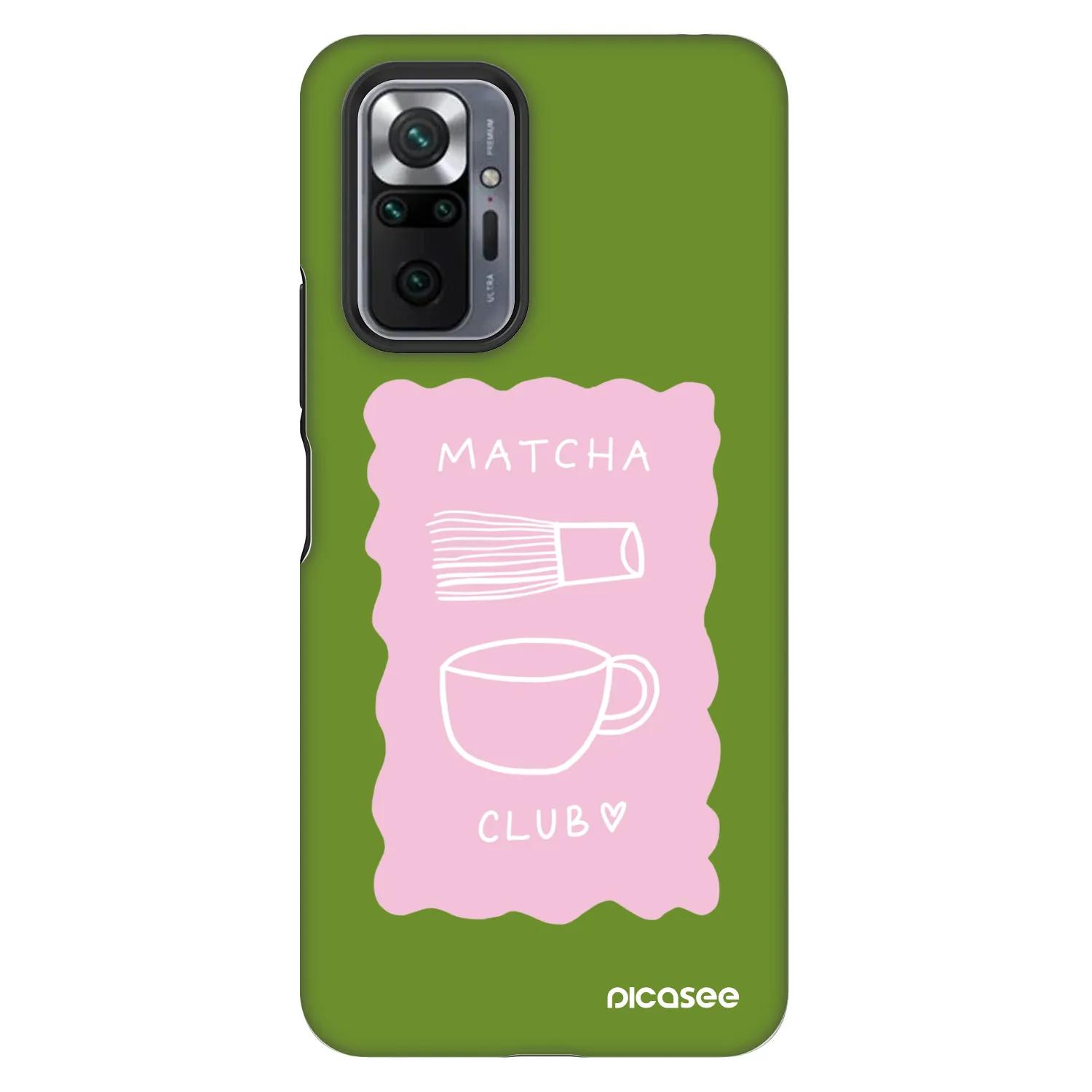 Picasee Fashion Case pro Xiaomi Redmi Note 10 Pro - Matcha club
