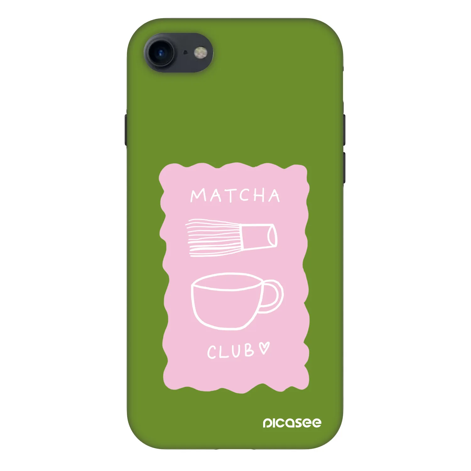 Picasee Fashion Case pro Apple iPhone SE 2022 - Matcha club
