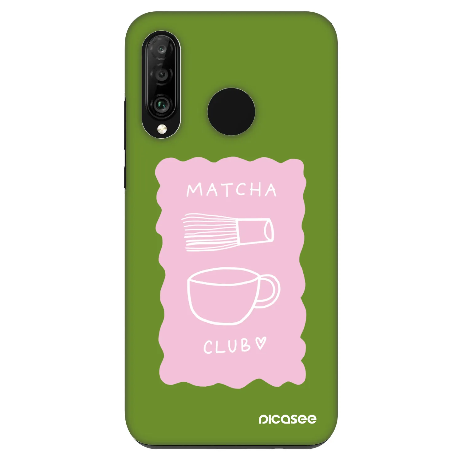 Picasee Fashion Case pro Huawei P30 Lite - Matcha club