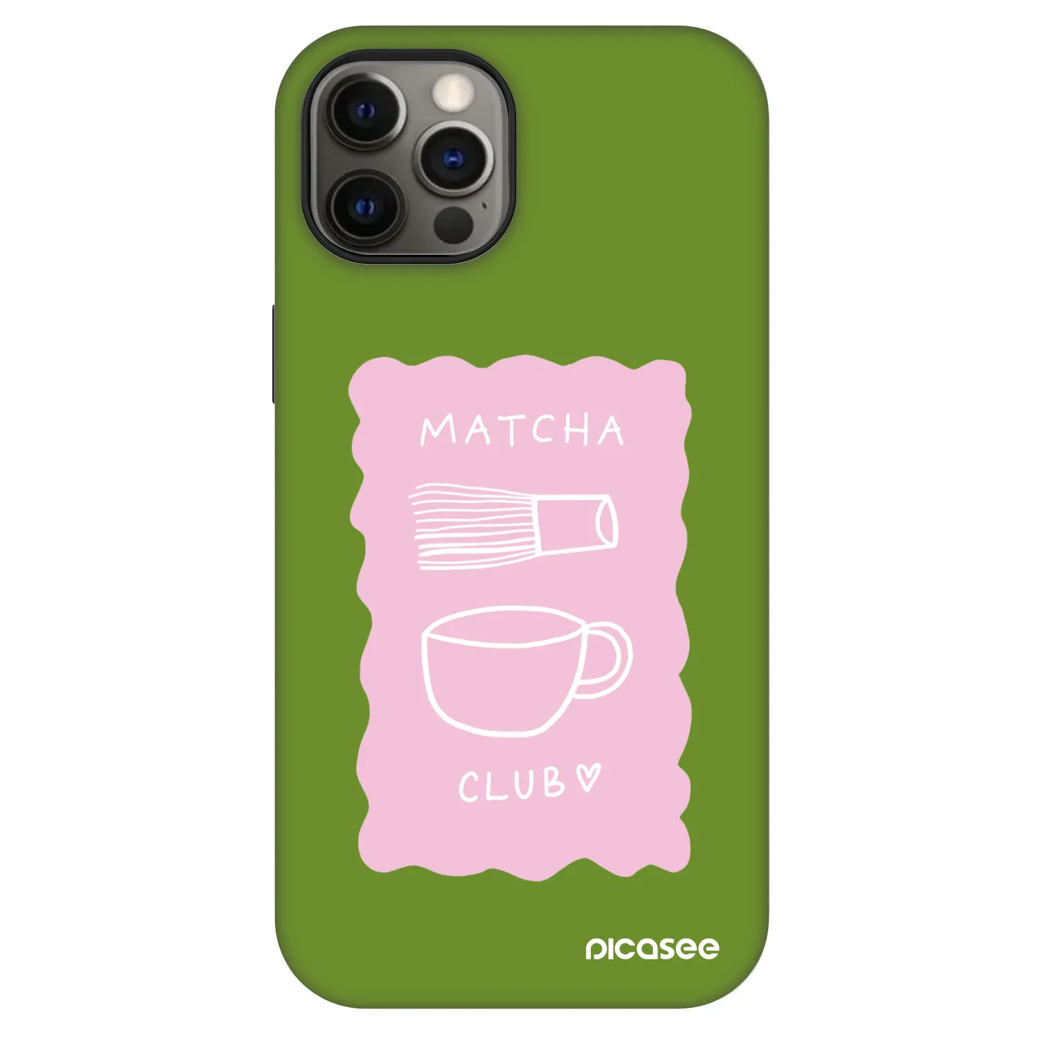 Picasee Fashion Case MagSafe Apple iPhone 12 Pro - Matcha club