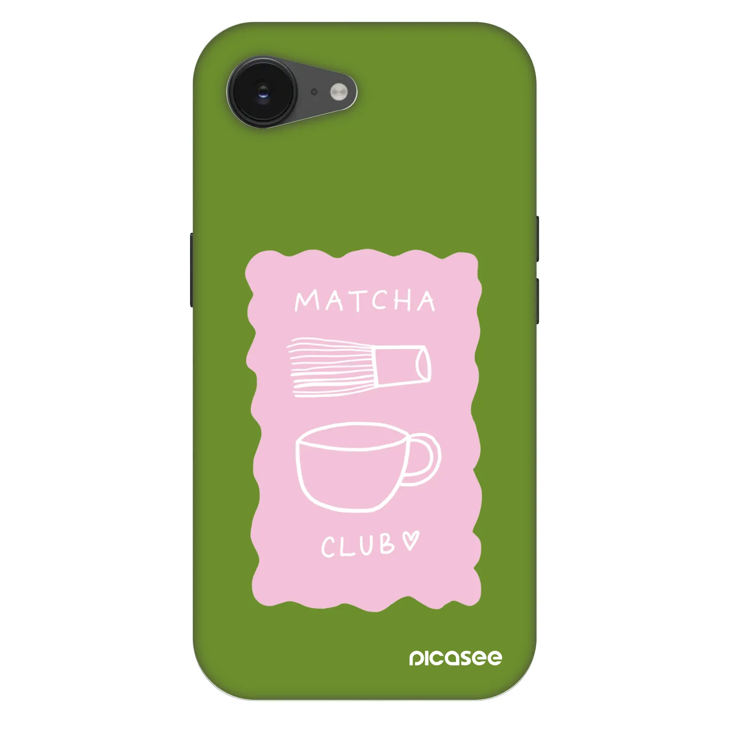 Picasee Fashion Case MagSafe Apple iPhone 16e - Matcha club