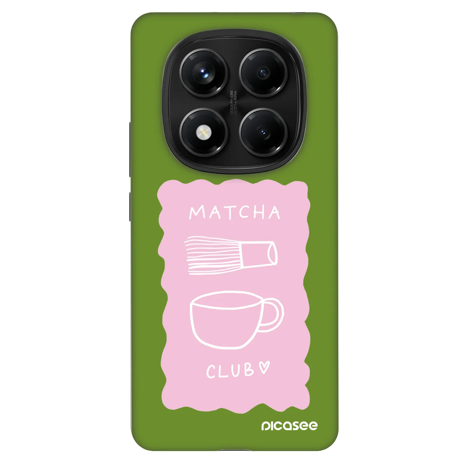 Picasee Fashion Case pro Xiaomi Redmi Note 14 Pro 4G - Matcha club
