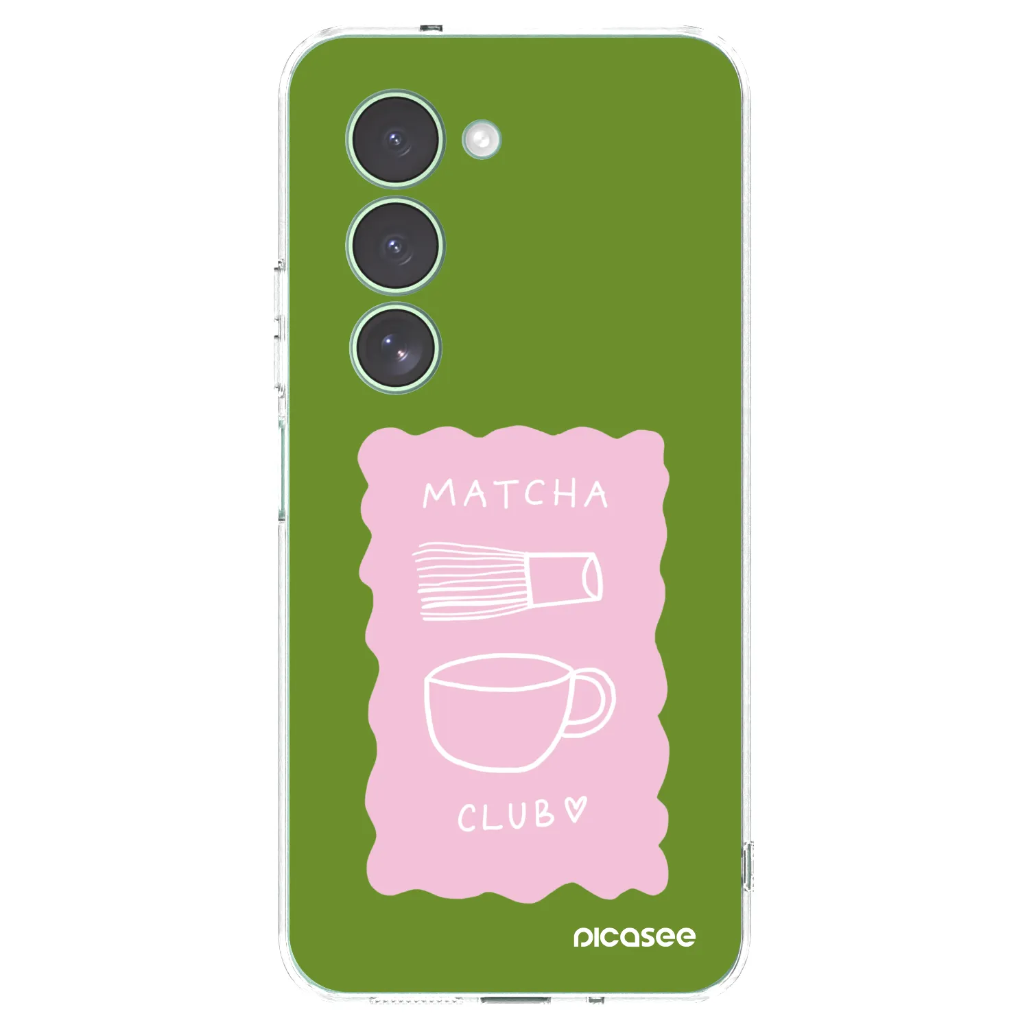 Picasee silikonový průhledný obal pro Xiaomi Redmi 15 5G - Matcha club