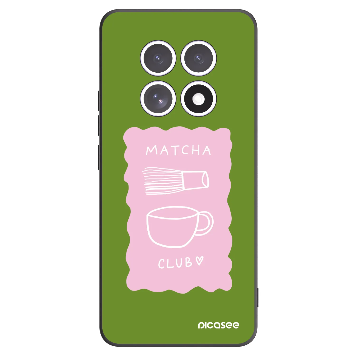 Picasee silikonový černý obal pro Xiaomi Redmi Note 15 4G - Matcha club