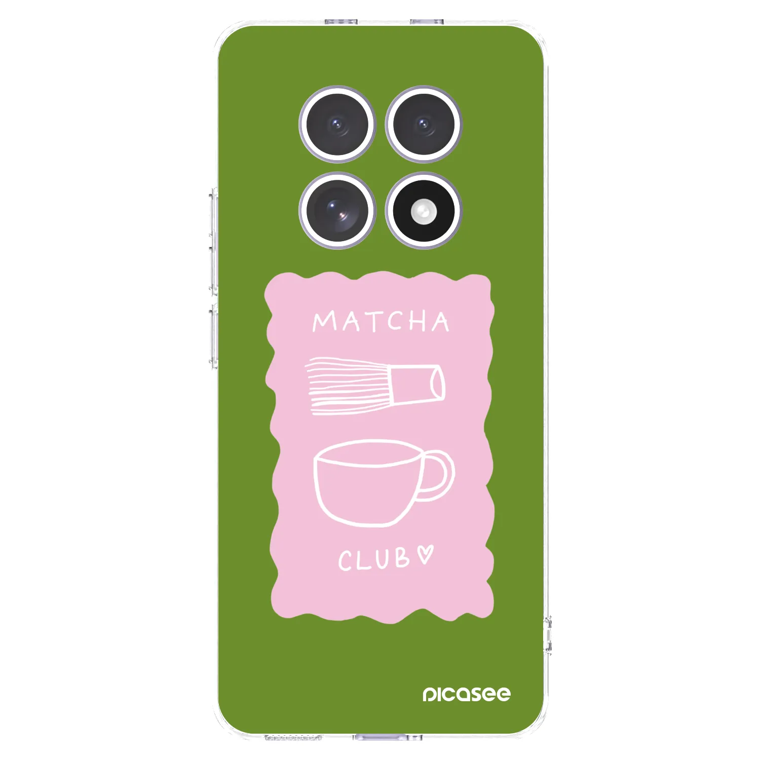 Picasee silikonový průhledný obal pro Xiaomi Redmi Note 15 4G - Matcha club
