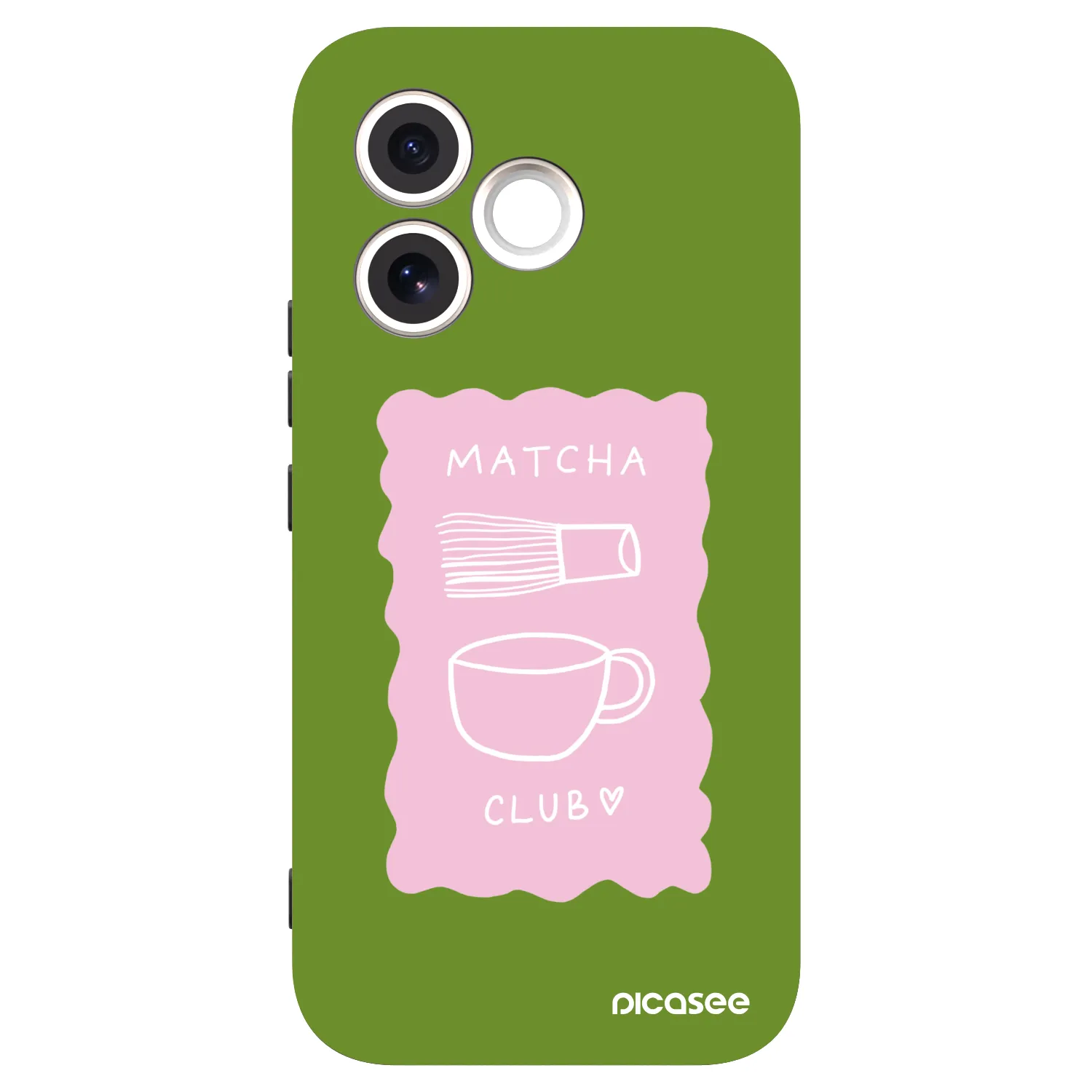 Picasee silikonový černý obal pro Honor 600 Lite - Matcha club