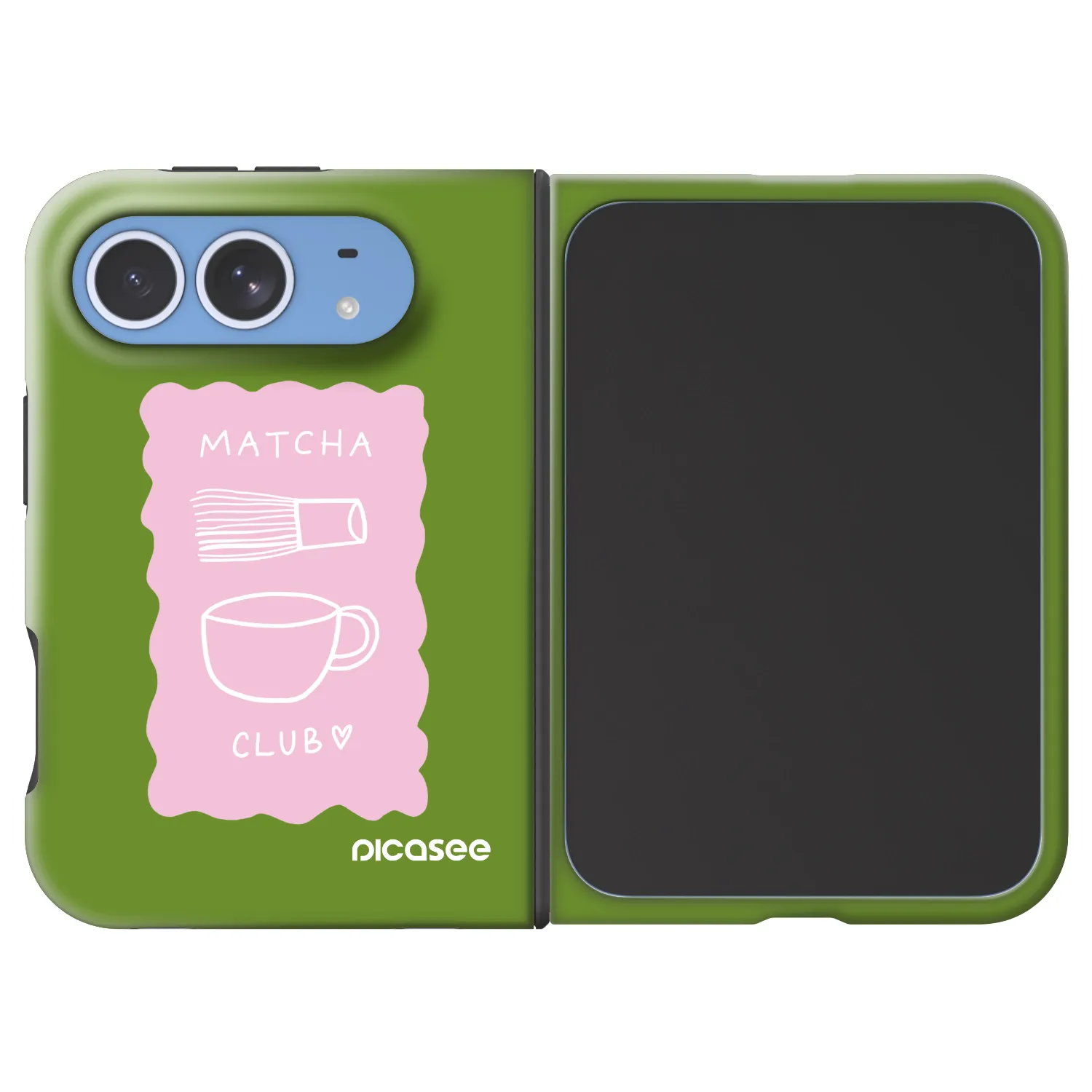 Picasee Fashion Case MagSafe Apple iPhone Duo - Matcha club