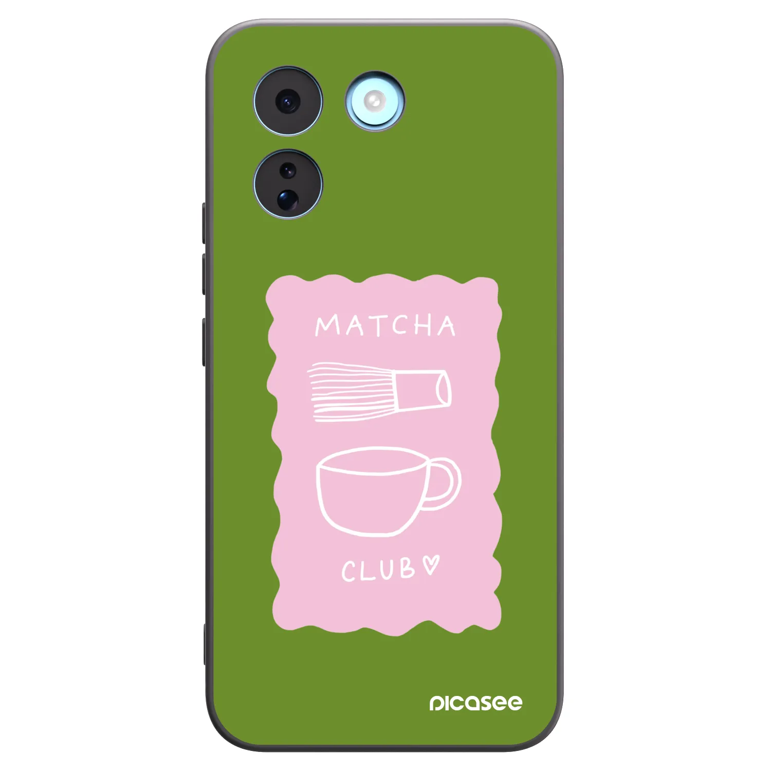 Picasee silikonový černý obal pro Xiaomi Redmi Note 17 Pro MAX 5G - Matcha club