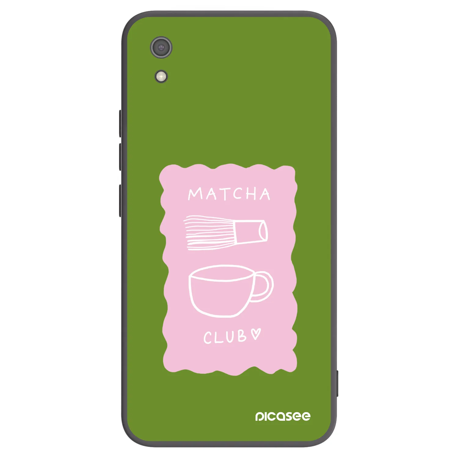 Picasee silikonový černý obal pro Xiaomi Redmi 7A - Matcha club