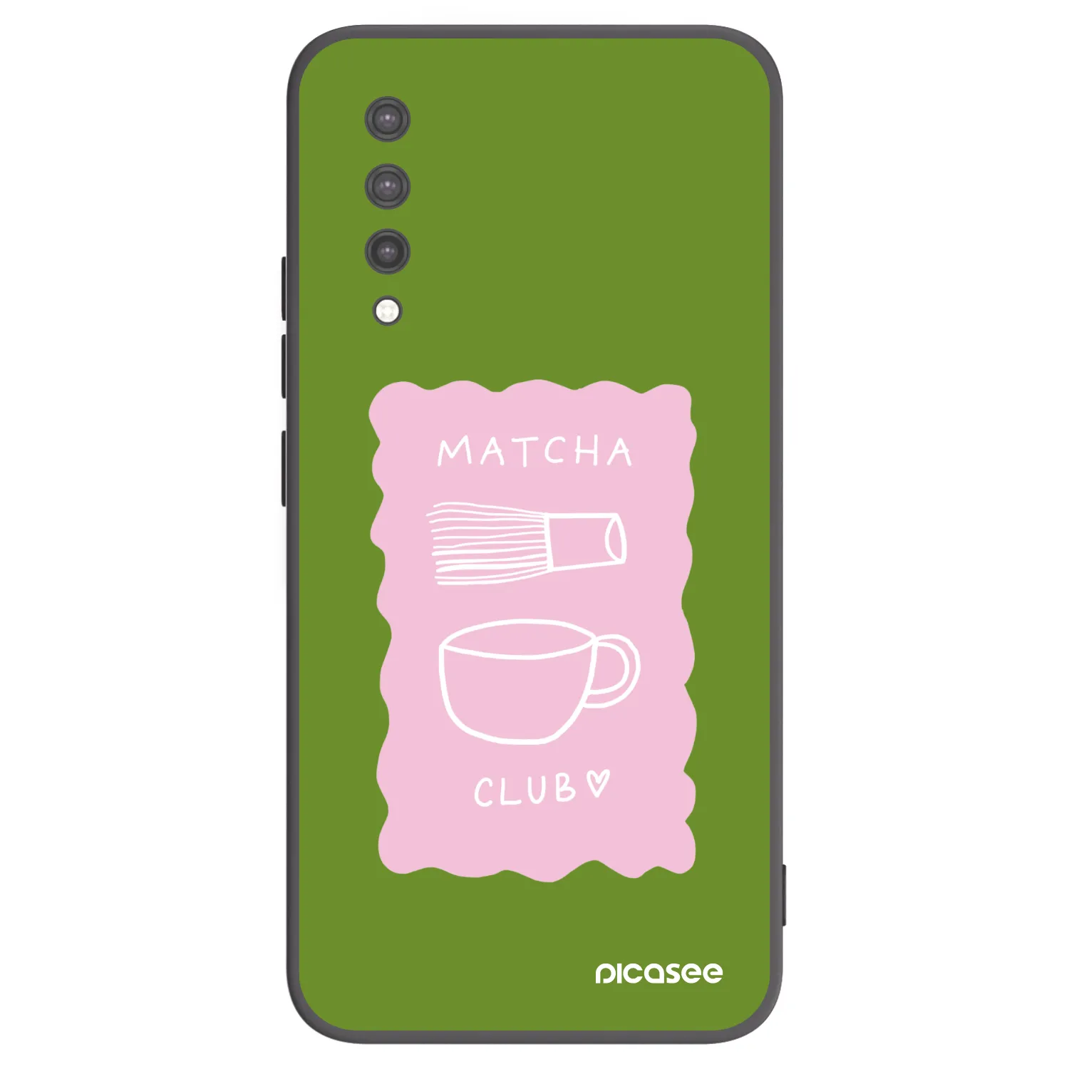 Picasee silikonový černý obal pro Xiaomi Mi 9 Lite - Matcha club