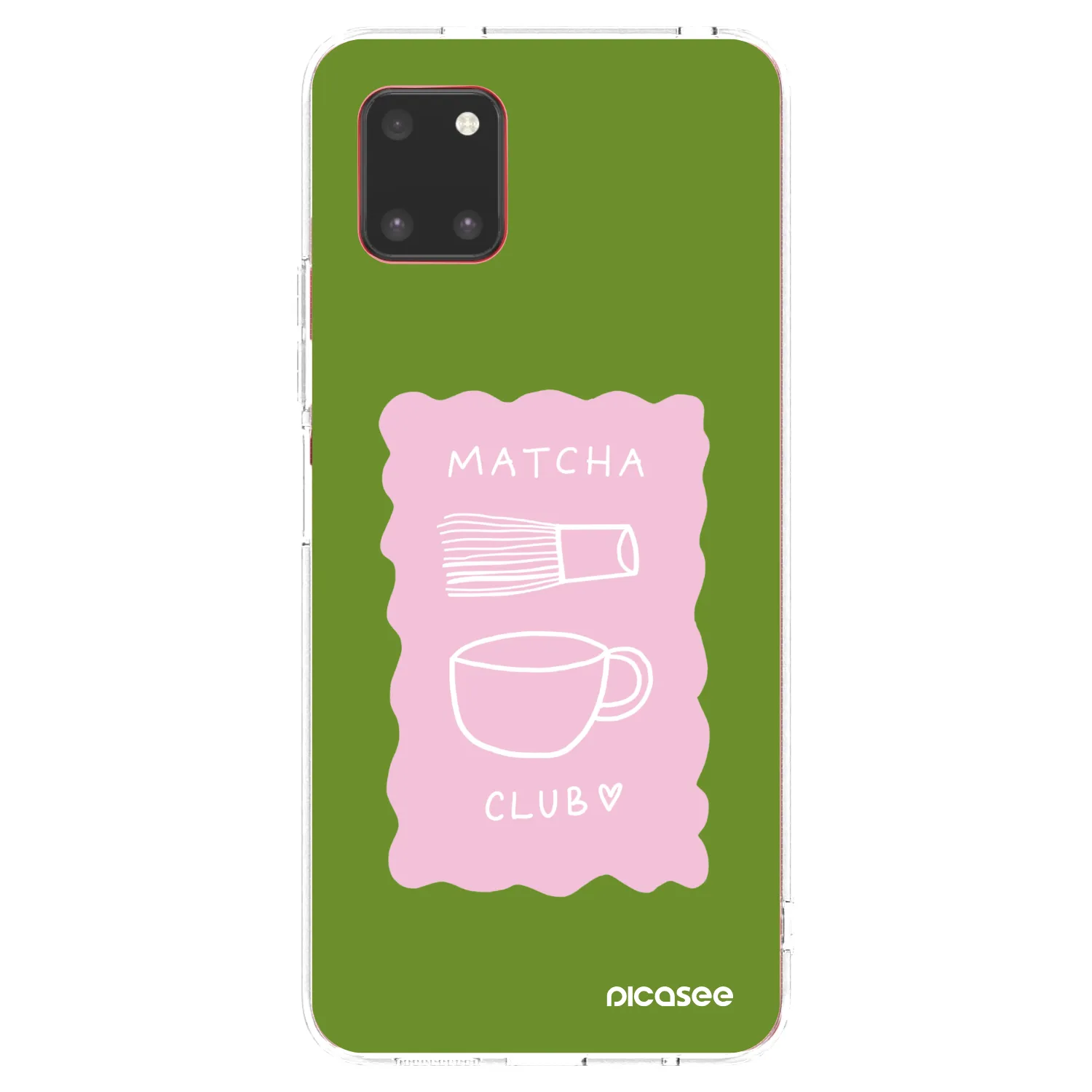 Picasee silikonový průhledný obal pro Samsung Galaxy Note 10 Lite N770F - Matcha club