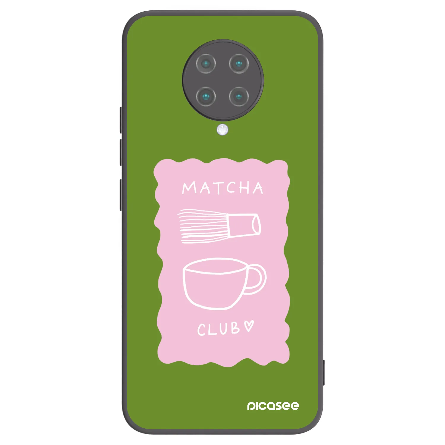 Picasee silikonový černý obal pro Xiaomi Poco F2 Pro - Matcha club