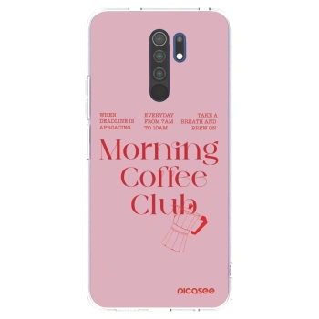 Picasee silikonový průhledný obal pro Xiaomi Redmi 9 - Morning