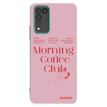 Picasee silikonový průhledný obal pro Honor 10X Lite - Morning