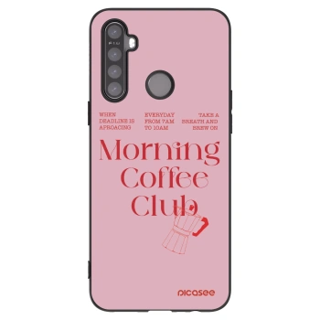 Picasee silikonový černý obal pro Realme 5 - Morning