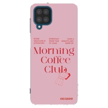 Picasee silikonový průhledný obal pro Samsung Galaxy A12 A125F - Morning