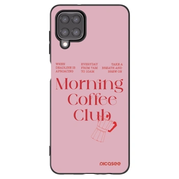 Picasee silikonový černý obal pro Samsung Galaxy A12 A125F - Morning