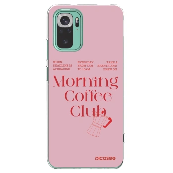 Picasee silikonový průhledný obal pro Xiaomi Redmi Note 10 Pro - Morning