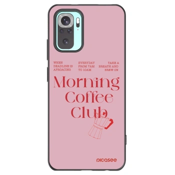 Picasee silikonový černý obal pro Xiaomi Redmi Note 10 Pro - Morning