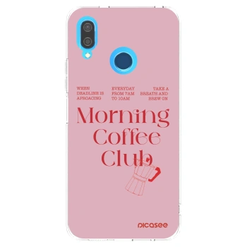 Picasee silikonový průhledný obal pro Huawei P20 Lite - Morning