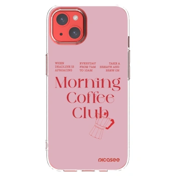 Picasee silikonový průhledný obal pro Apple iPhone 13 - Morning